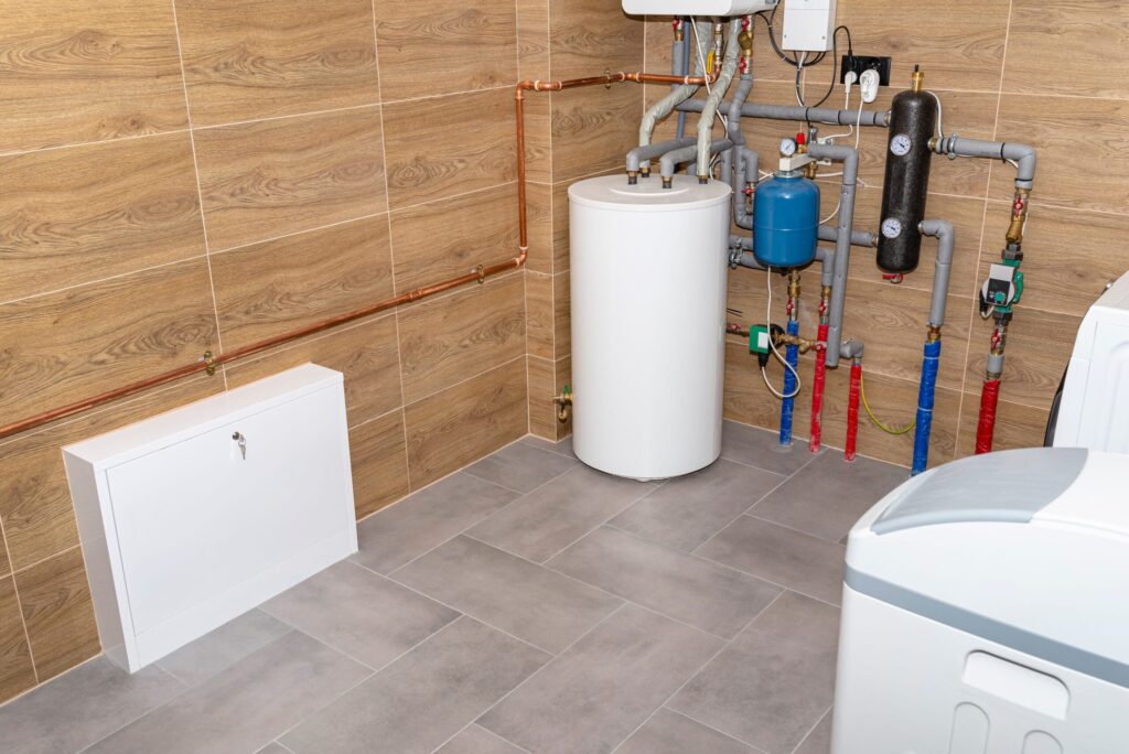 Residential water heater and plumbing system installed in Loma Linda